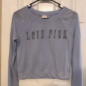Victoria’s Secret Long Sleeve Crop Top Lace